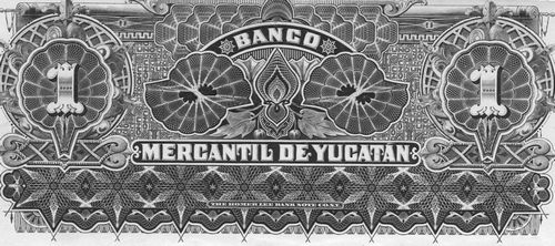 Mercantil Yucatan HL 1 specimen reverse