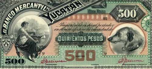 Mercantil Yucatan HL 500 specimen
