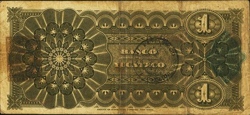 Yucateco 1 BZ 024083 reverse