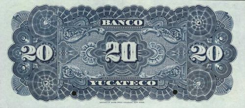 Yucateco 20 AT 00000 reverse