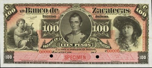 Zacatecas 100 00000