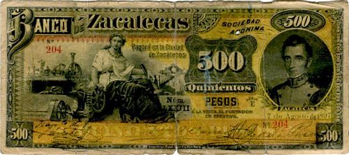 Zacatecas 500 K 562
