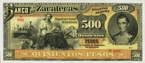 Zacatecas 500 996