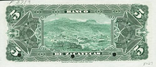 Zacatecas 5 00000 reverse
