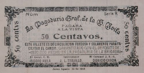 Brigada Avila 50c