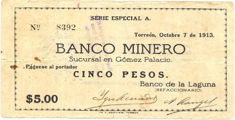 Banco Minero 10 8392