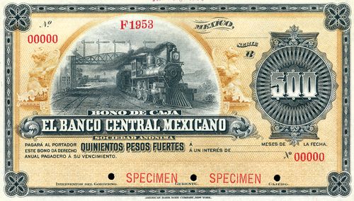 Banco Central Mexicano 500