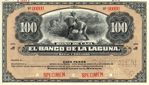 Banco de la Laguna 100