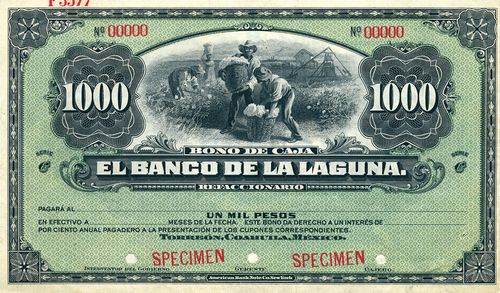 Banco de la Laguna 1000