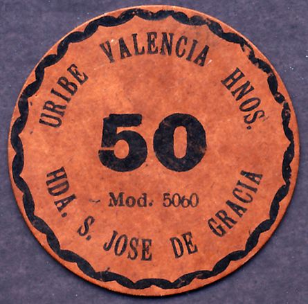 Hda S Jose de Gracia 50c