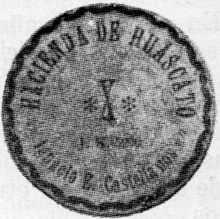 H Huascato 10c reverse