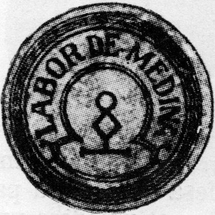 H Labor de Medina 20c reverse