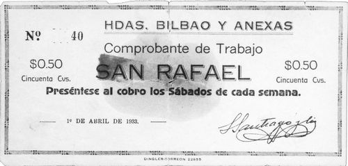 Hacienda Bilbao 50c