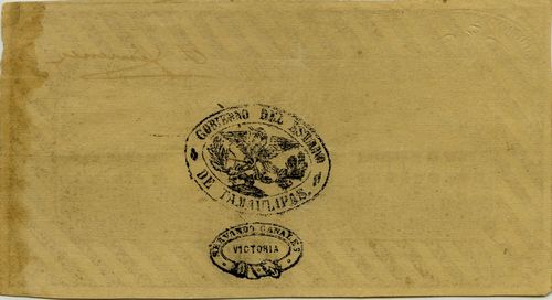 Tamaulipas 25 608 reverse