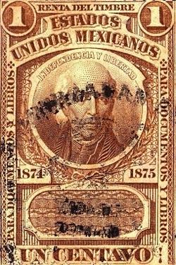 1874 1875 1 centavo