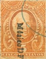 1889 1890 5 centavos
