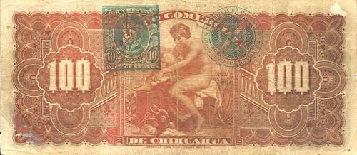 1889 Banco Comercial de Chihuahua 100