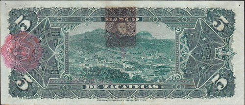 1891 Banco de Zacatecas 5